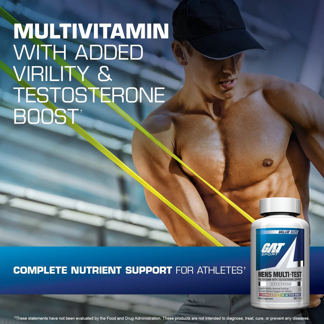 MENS MULTI+TEST VITAMIN | Gat Sports