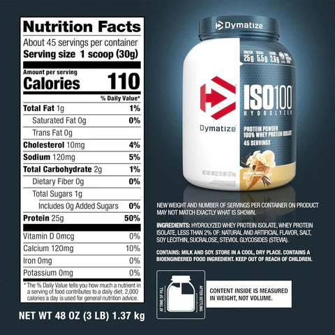 ISO 100 Hydrolyzed | Dymatize