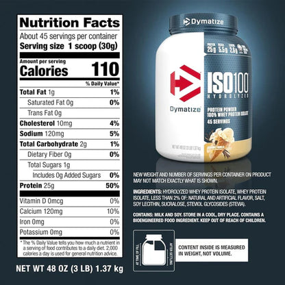 ISO 100 Hydrolyzed | Dymatize
