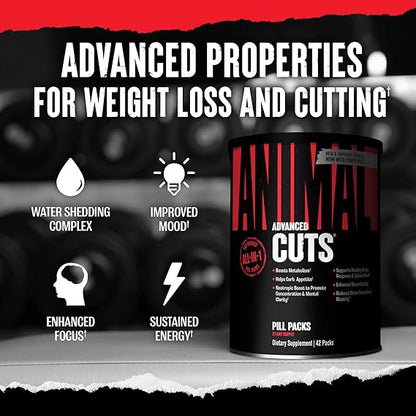 Animal Cuts 42 Packs By Universal Nutrition