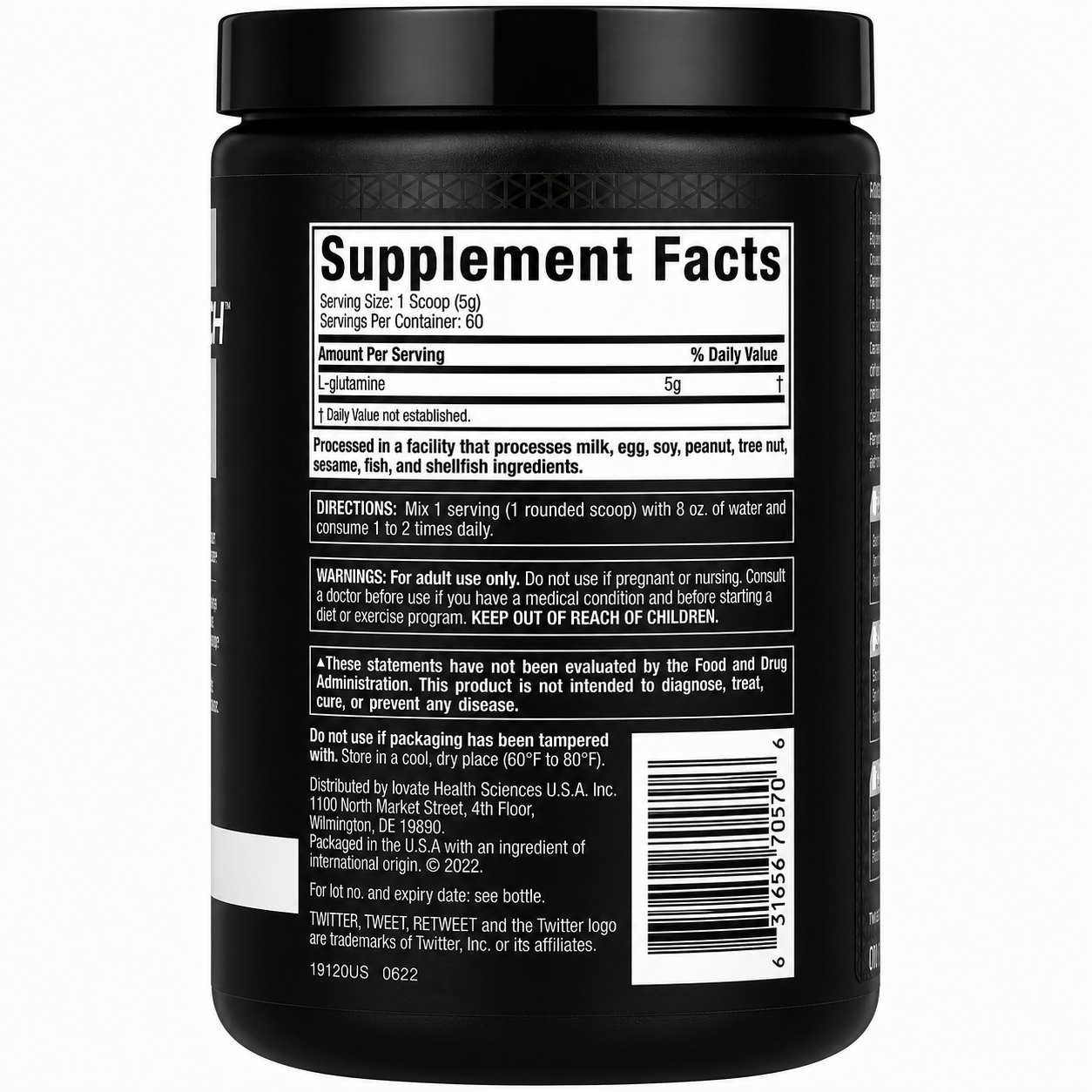 Platinum 100% Glutamine | MuscleTech