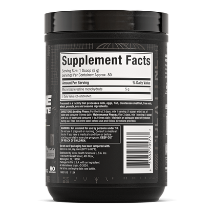 Platinum 100% Creatine Monohydrate | MuscleTech 60 servings