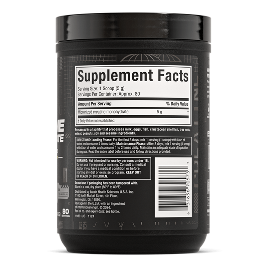 Platinum 100% Creatine Monohydrate | MuscleTech 60 servings