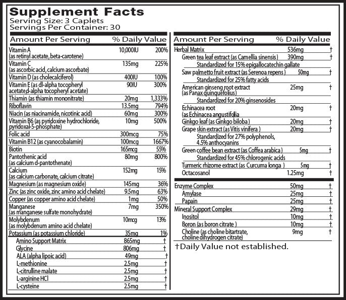 Platinum multivitamin | Muscletech