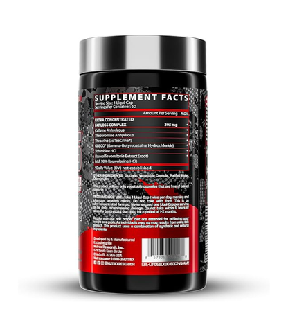 Lipo-6 Black Ultra Concentrate | Nutrex Research