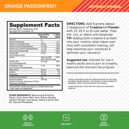 Creatine+ | Optimum Nutrition