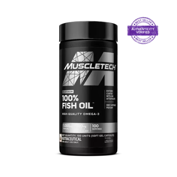 Muscletech™ Platinum 100% Omega Fish Oil | Dr Nutrition